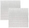 SOFIALXC 304 Plaque De Grillage Métallique en Acier Inoxydable10 Mesh en Acier Inoxydable Tissé Jardin Clôture Grillagée, Feuille en Métal Mesh 2.17mm Trou-50x100cm/19.7x39.4inch 2pcs
