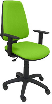 Piqueras y Crespo Silla Elche CP Bali Verde Pistacho Brazos REGULAB Oficina, Tela, 109x46x46 cm
