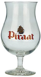 PIRAAT belge Bière Calice en verre