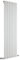 Milano Alpha White Vertical Single Flat Panel Radiator - 1780mm x 560mm