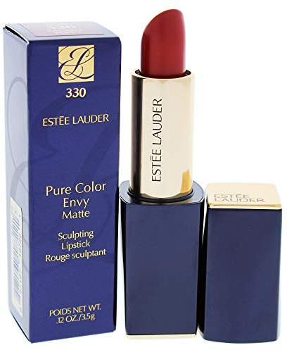 Estée Lauder Pure Color Envy Matte Lipstick 33, Decisive Poppy, 3.5g