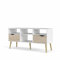 Esidra, Delta, Mobile TV, Beige, 117 x 39 x 58 cm