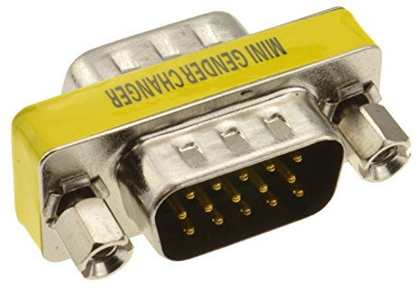 Gender Changer - HD15 15pin SVGA VGA Kupplung Männlich Zum Männlich [15 pin]