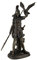Veronese JFSM INC Athena - Griechische Göttin der Weisheit und des Krieges mit Eule Statue