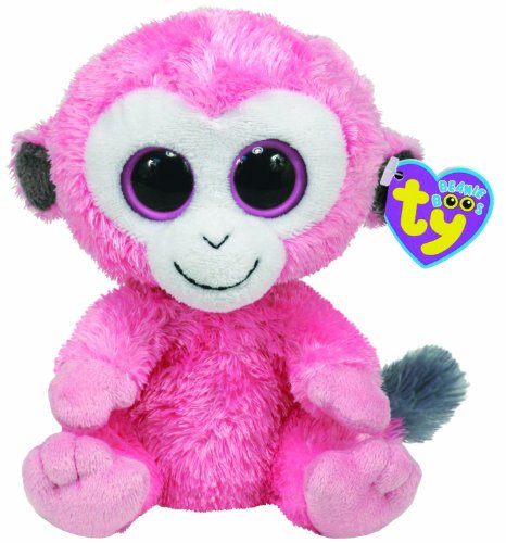 Ty 36009 - Beanie Boos Affe Sherbet rosa 15 cm