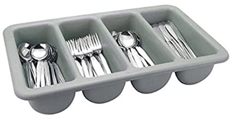 Zodiac CTRY Plastic Cutlery tray, Grey