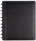 TUL Custom Note-Taking System Discbound Notizbuch, Briefgröße, Ledereinband, schwarz