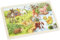 Goki 57890 Einlegepuzzle Tierkinder II aus Holz, Holzpuzzle mit kleinen Tieren, Lernspielzeug und Kinderpuzzle, fördert Fantasie und Motorik der Kinder, 30cm x 20cm, 24er Set, ab 3 Jahre