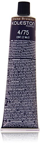 Wella Professionals Koleston Perfect Permanente CremeHaarfarbe, 4/ 75 mittel braun-mahagoni, 1er Pack (1 x 60 ml)