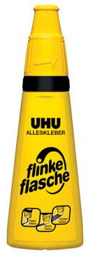 UHU Flinke Flasche, mit Lösungsmittel, 90g