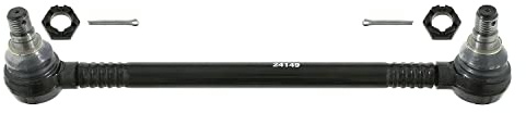 febi bilstein 24149 Spurstange mit Kronenmuttern und Splinten, 1 Stück