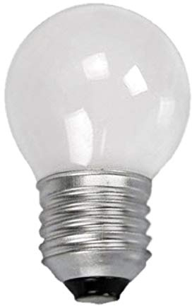 Powertech 10 X 60 WATT ES (E27) Edison Screw Pearl Golf Ball Round Lamps Light Bulbs