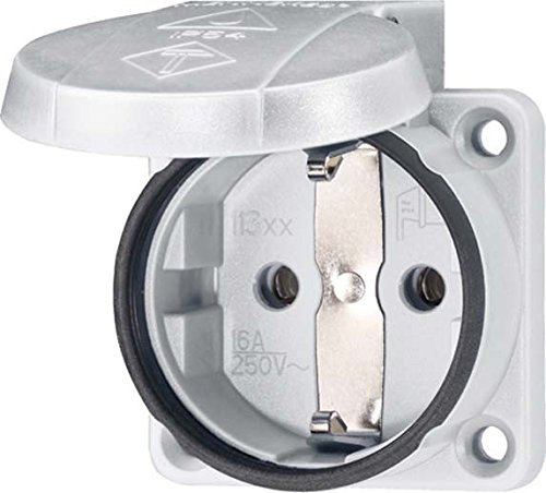 Mennekes Schuko-Anbaudose 11311 16A,2p+E, 230V, IP54 SCHUKO® Schutzkontakt-Anbausteckdose 4015394257677