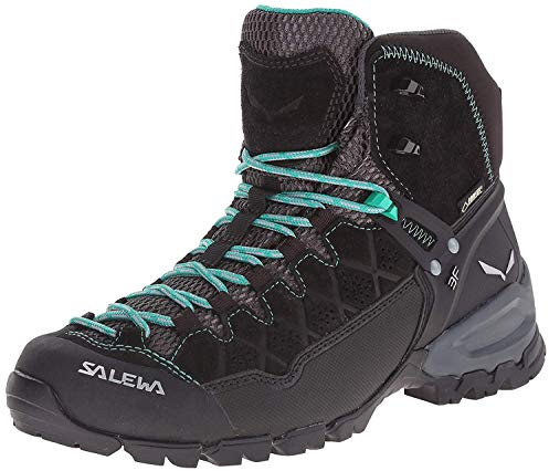 Salewa Alp Trainer Mid Gore-Tex Damenwanderstiefel, Schwarz, 7.5