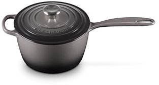 Le Creuset Cazo de hierro fundido esmaltado, 2.25 qt., Oyster