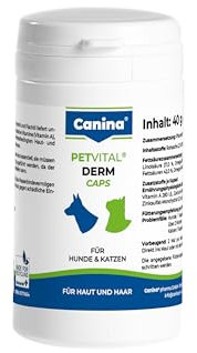 Canina Petvital Derm-Caps, 40g, gelblich, geschmackvoll