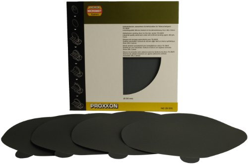 Proxxon 28976 selbstklebende Schleifscheiben für TGS 250/E Korn 320 5 Stück wasserfest
