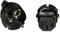 DINIC Stromadapter, Netzadapter Schutzkontaktstecker CEE 7/7 auf C13 Kaltgeräte-Stecker, Schuko-Adapter (1 Stück, schwarz)