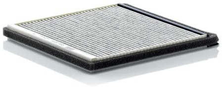 MANN-FILTER CUK 2225 Cabin Air Filter - Pollen Filter with Activated Carbon - for Cars + Transporters