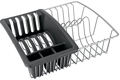 Metaltex 325025068 Spülkorb 32 x 52 x 11 cm mit Bestecksammler Aquatex Polytherm