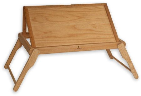 dreiBaum Bett-Tablett mit Buchhalter - Kernbuche geölt