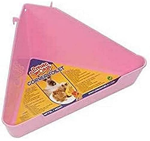 Living World Baño Esquinero Mediano, Color Rosa