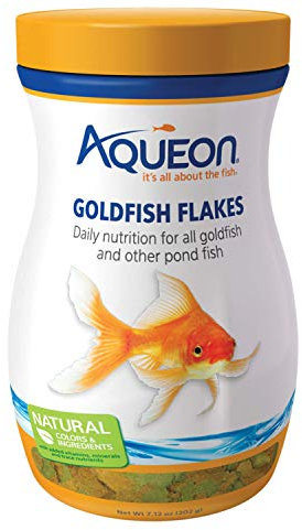 Aqueon Goldfischfutter Flocken, 200 ml