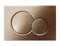 Geberit 115.770. Dt. 5 Betätigungsplatte Sigma01, Kunststoff Griff, Messing