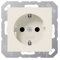 JUNG 1520 Schuko Steckdose 16 A 250 V Serie A weiß