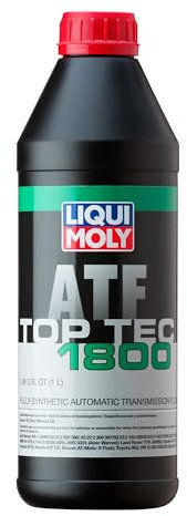 LIQUI MOLY Top Tec ATF 1800 | 1 L | Getriebeöl | Hydrauliköl | Art.-Nr.: 3687, farblos