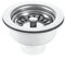 McAlpine BWSTSS 1½ Basket Strainer Waste-Stemball Plug, Chrome