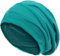 style3 Slouch Beanie aus atmungsaktivem, feinem und leichten Jersey Unisex Mütze Haube Bini Einheitsgröße