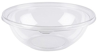 Saladier en plastique 2.25 L avec couvercle bombé