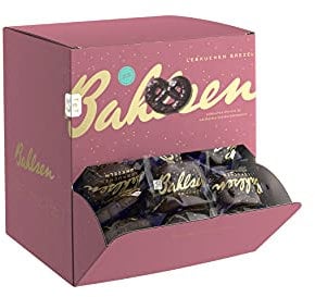 Bahlsen Lebkuchen-Brezel, 1er Pack Thekendispenser, Lebkuchen in Brezelform mit Schokolade, einzeln verpackt (1 x 1,3 kg)