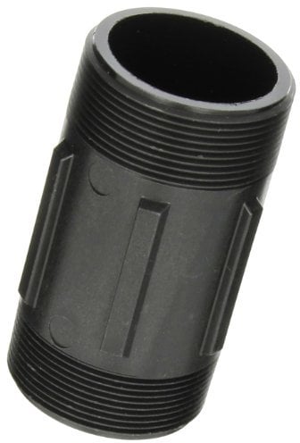 Banjo NIP200-4 Polypropylene Pipe Fitting, Nipple, Schedule 80, 2 NPT Male x 4 Length