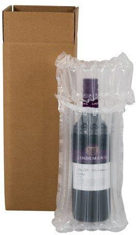 Parrett Storage - Single Wine & Beer Bottle Airsac Kit - Postal Pack