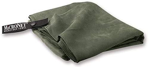 Micronet Mikrofaser Handtuch, moosgrün