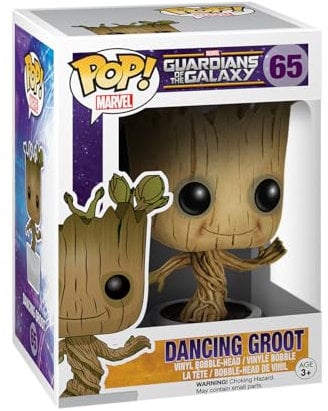 Funko Pop! Marvel: Guardians Of The Galaxy - Dancing Groot - LES GARDIENS DE LA GALAXIE - Figurine en Vinyle à Collectionner - Idée de Cadeau - Produits Officiels - Jouets pour les Enfants et Adultes