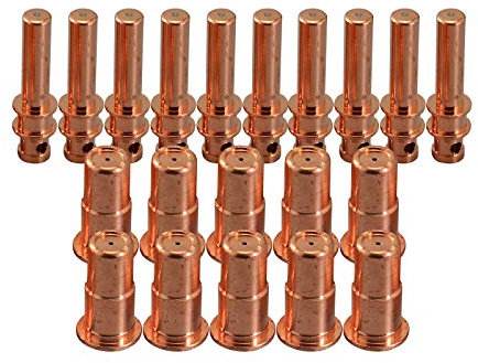 RIVERWELD PR0115 Plasma Elektrode Und PD0106 Plasma düse Passen A81 A80 P80 Plasma brenner, 20PK