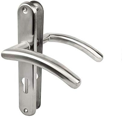 Swing Türdrücker Türklinke Türgriff Edelstahl Langschild Profilzylinder Modell