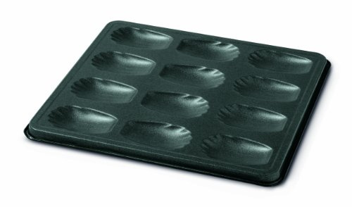 Guardini Backform für 12 Madeleines, Schwarz