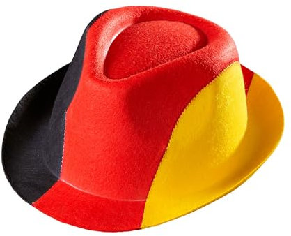 W WIDMANN MILANO Party Fashion 0397G - Partyhut Deutschland, Public Viewing, Hut, Kopfschmuck, Accessoire, Mottoparty, Karneval
