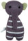 Gaia Elefant Puppe aus 100 % Biobaumwolle
