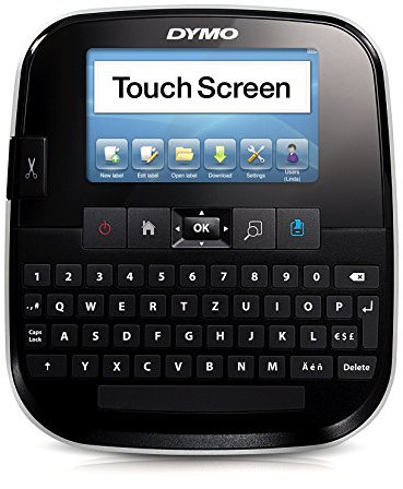 DYMO LabelManager 500TS Touchscreen Beschriftungsgerät | Etikettiergerät mit QWERTZ-Tastatur | für D1 Etiketten in 6, 9, 12, 19, 24 mm Breite