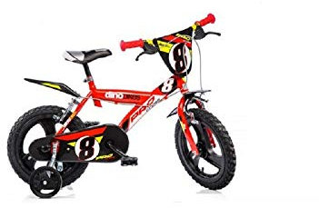 WDK Partner Natursport Fahrrad für Jungen, Rot, 35,6 cm (14 Zoll)
