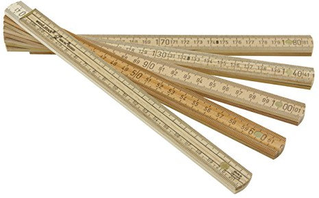 Wood Stock Meterstab, Heimische Hölzer