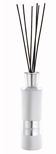 LINARI Amarena Reed Diffuser 500ml - Luxus-Raumduft bis 6 Monate haltbar | Von Top-Parfümeuren designt: Floriental-fruchtig mit Kirschblüten, Jasmin & Vanille. Edler Flakon, nachhaltig nachfüllbar.