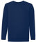 Fruit of the Loom Jungen Regular Fit Sweatshirt, Blau (Navy 32), Gr. 104 CM (Herstellergröße: 3/4 Jahre )