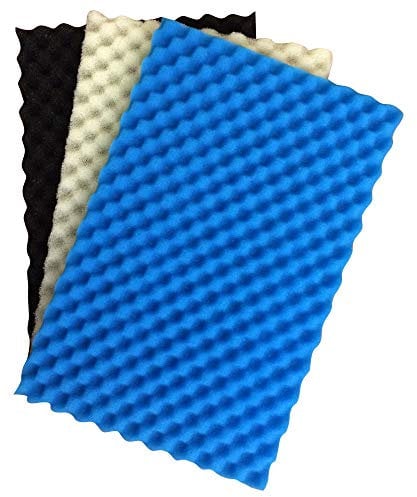 Pond Foam Filter Media Pack (Set of 3) 42 x 21 Coarse, Medium and Fine.