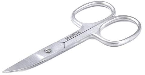 blueINOX Nagelschere für Linkshänder - Hochwertige Edelstahl-Schere für Maniküre & Pediküre (9,5 cm)